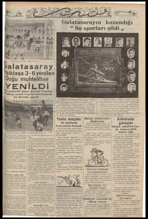  Galatasaray kalesi: D sıkışık bir #alatasaray $iktaşa 3- 6 yenilen Doğu muhtelitine YENİLDİ 4 _ığ“ muhteliti ikinci devrede