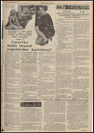  Bu kadınlar, böğen dn m baskınından ko Yuka kaçabiliyorlar; Amerika 6G. teşkilâtı 5.21 İKİNCİKAKUN — 1934 mmm Men polis genç