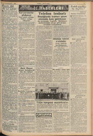     23 İKİNCİKANUN — 1938 HMED Hamdi 'Tanpmar, çar h $amba günkü (10.138) Cum- Yard Eazetesinde şiirden bahsedi- i. Ulus'un