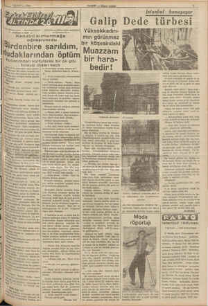         7 ŞUBAT —— 1938 a: RBl'luıı Çinili * Melekzad Çinili ( ERKEK - KIZ ) Birden MB:,-Z de yatacağım odayı göster- ada, bir