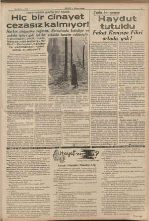    19 NİSAN — 1938 Hiç Ispanyada garip bir tezat bir cinayet cCcezasız kalmıyor! Harbin dehşetine rağmen, Barselonda belediye