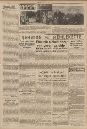     5 MAYIS — 1938 İtayata dair Nakil meselesi VFTLLER'VWDE, hattâ bazan kımplınmmla Nâkili: Falanca,, borüy:ııuz. bir şey de