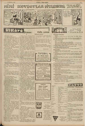 27 MAYIS — 1938 MİKİ KEOVBOYLAR BiYARINBDA GÖRÜRÜZ BAxa21m £3. HAT vakıy GEÇİRECEK. MW... Mahpushane kapıları Burmalı aman
