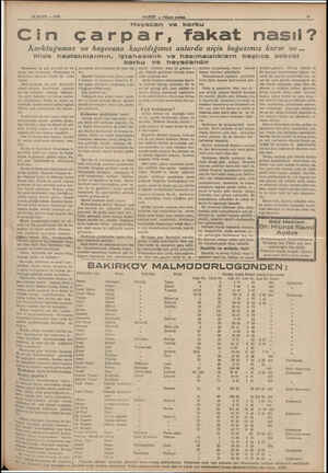  28 MAYIS — 1938 Mide hastalıklarının, Heyecanın ve, çok kuvvetli bir he. yecan olan korkunun vücudumuz ve #ıhhatimiz üzerinde