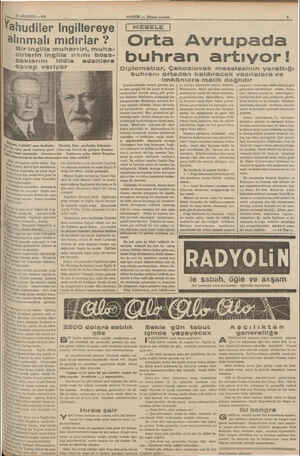    Caklarını sava tari (soldaki) anne tarafmdan ia Avrupadan garba doğru baş- yi, Yahudi hicreti bazı memleketle- eye...