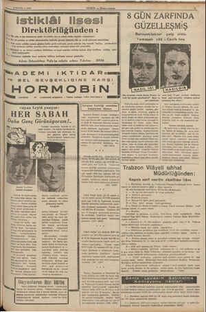  10 EYLUL — 1938 HABER — Aksam postası . İstikiâi lisesi : O Direktörlüğünden: 27 ort ve ie kanmamaya ve yatısız, kız ve örkek
