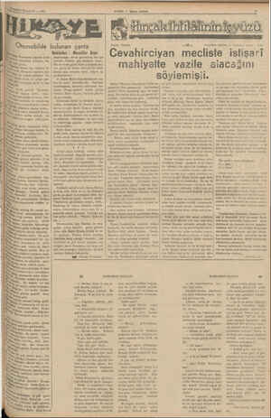    İS BİRİNCİKANUN — 1938 N direksiyon başında uyuk omuzuna dokundu, ka. içeri Birdi: > aa bey caddesi, di- & Otomobil hareket