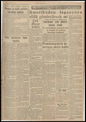  1939 aga . 110 milyon dolara lünyanın en büyük zırkıllar Amerikada yapılıyor Nevyork, O(A.A.) — Nevy Ki İstikharını göre Pİ