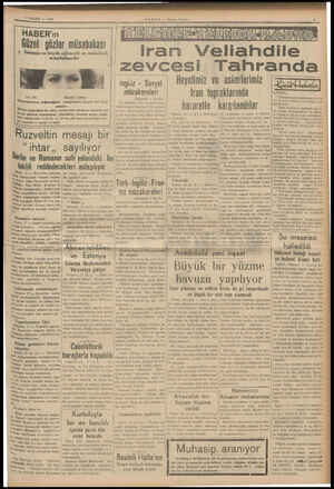  ETİ “ 7 NİSAN — 1939 Vw : | HABERİN i Güzel gözler müsabakası Senenin en büyük eğlenceli ve mi müsabakasıdır HABER — ii...