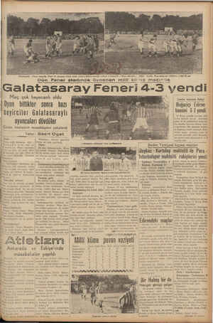     Galatasaray - Fener maçında, Fazrl fle çarpışan Cemil yerde yatıyor, Hakem penaftı veriyor ve Fenerllle r İtiraz...