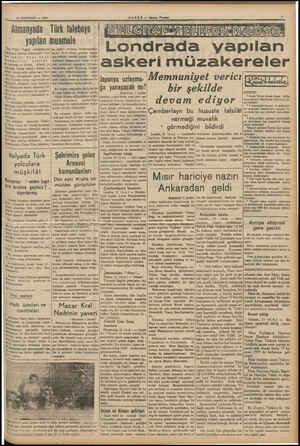  22 HAZİRAN — 1989 AABER — Akşam Postam Almanyada Türk talebeye | yapılan muamele Son Türk * İngiliz anlaşmasının apılması...