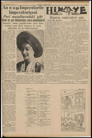  25 HAZİRAN — 1939 | Annamlimperatorile Imperatoriçesi Peri masallarındaki gibi İBüyük bir aşk hikâyesinden sonra...