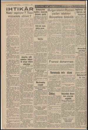  4. HABER — Akşam Postası 4 TEMMUZ — 1940 iHTIiKÂR Nasıl yapılıyor ? Nasıl mücadele etmeli ? carlarla İş yapanların yardımda