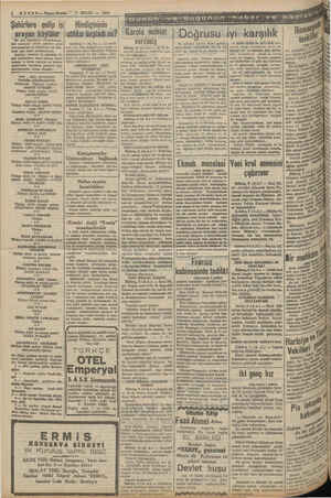    Ye ye gym yy ga e sü eri erene 4 HABER - Akşam Postası (© Y EYLOU — 1940 Şehirlere gelip iş| ( Hindiçininin arayan köylüler