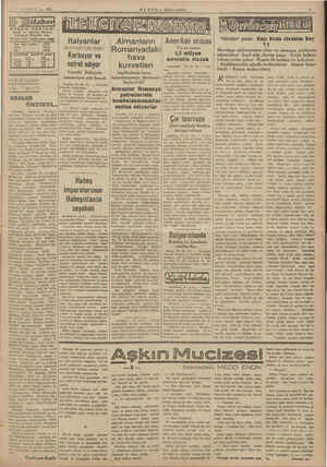  1 ŞUBAT — AKŞAM POSTASI Sahibi ve Neğriyet Müdürü , Masan Rasim Us İDARE EVİ: istan Ankara cadösi eni Kartuma. lk İİ Taya rs;