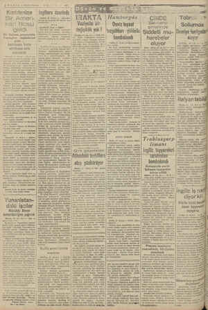  4 HABER — Akşam Postası I2ZMAYISs — 1941 Kızıldenize | İngiltere üzerinde Bir Ameri- | lenin, 18 (AA) — Almanlar meym gn...