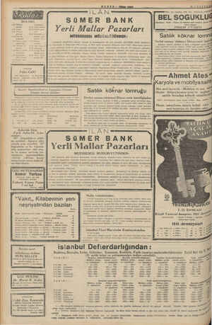   1948 Yami 142 Ajans 20.15 10 Türkce plaklar 318 Karışık program £08 Radye orkesirası sdyo g salon SAN Serbest 10 O Zİ Saz