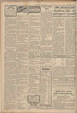    HABER — Aksam Postası - —> 4 HAZİRAN — 1942 Yakacıkta satılık köşk Hacı Paşa köşkü namiyle ma. raf 20 oda, 85 dönüm arazi