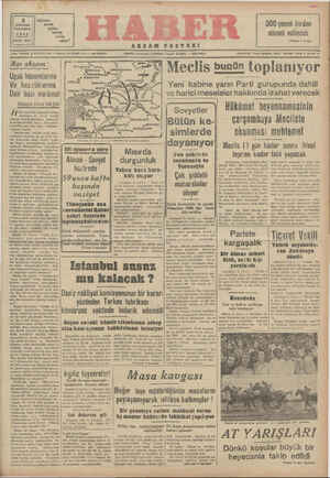Haber Gazetesi 3 Ağustos 1942 kapağı