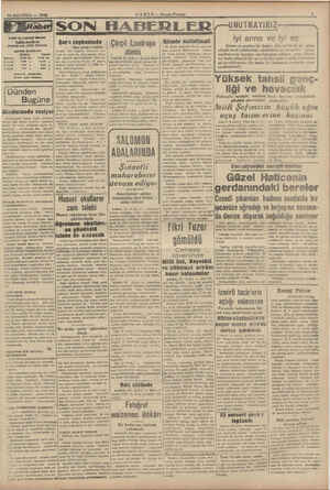    18 AGUSTOS — 1942 Şarx cephesinde (Baş tarafı 1 incide) Kömür sujistimali Eti Bank islanbal kömür satış şu” Çörçil Londraya
