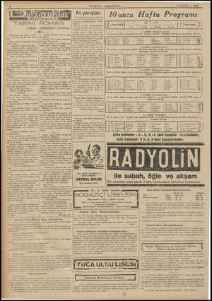  TARİHI YAZAN: <5 ROMAN ISKENDER F. SERTELLİ Haremağası ilk müjdeyi verdi: ( — Nar taseslaj getirdim efenli miz! Özbek yavaşca