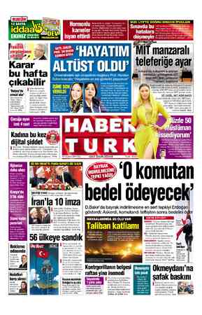 Habertürk sayfa 1