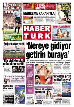 Habertürk sayfa 1
