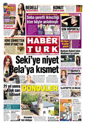 Habertürk sayfa 1