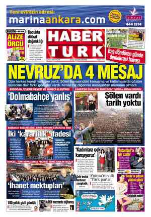 Habertürk sayfa 1