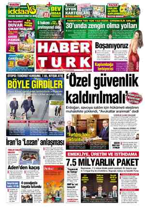 Habertürk sayfa 1