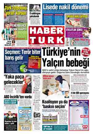  TOPAL'IN ARACINA İSABET EDEN KURŞUN *YORGUN MERMİ” 4 Lisede nakil dönemi TEOG yerleştirme sonuçları yarın açıklanıyor ve 3