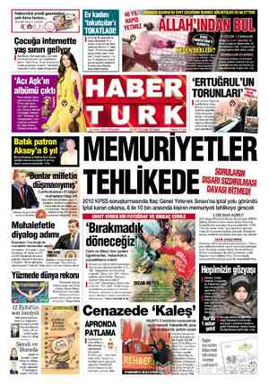 Habertürk sayfa 1