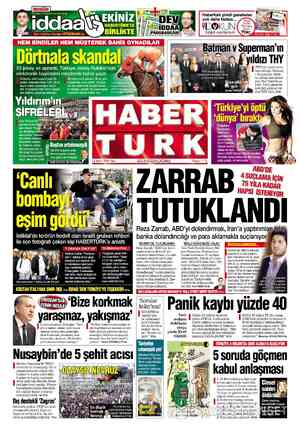  Efsane isimlerin hazırladığı ü KEN a ğ Habertürk şimdi gazeteden ıddaa “l HABERTÜRK'LE (Ff ha îîîî%îğüî] ” Son dakika...