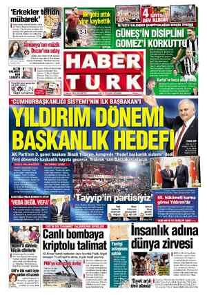 Habertürk sayfa 1