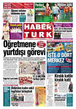 Habertürk sayfa 1