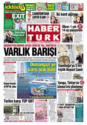 Habertürk sayfa 1