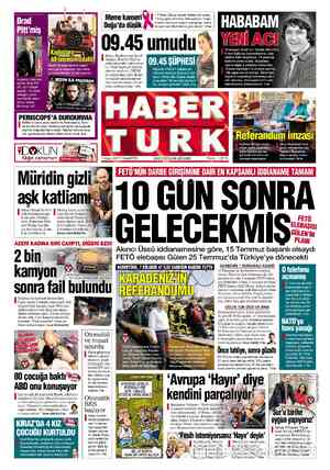 Habertürk sayfa 1