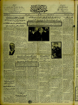 Hakimiyet-i Milliye Gazetesi 20 Mayıs 1927 kapağı