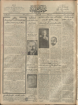 Hakimiyet-i Milliye Gazetesi 10 Ağustos 1927 kapağı