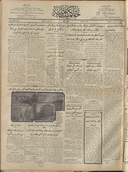 Hakimiyet-i Milliye Gazetesi 21 Ağustos 1927 kapağı