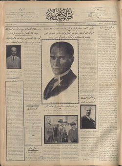 Hakimiyet-i Milliye Gazetesi 10 Ekim 1927 kapağı