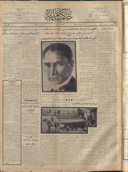 Hakimiyet-i Milliye Gazetesi 15 Ekim 1927 kapağı