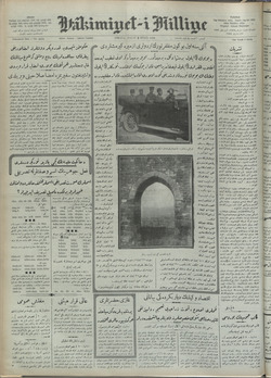 Hakimiyet-i Milliye Gazetesi 9 Eylül 1928 kapağı