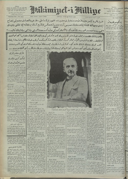 Hakimiyet-i Milliye Gazetesi 14 Eylül 1928 kapağı