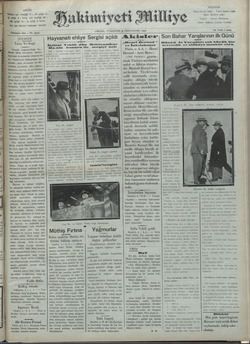 Hakimiyet-i Milliye Gazetesi 6 Ekim 1928 kapağı