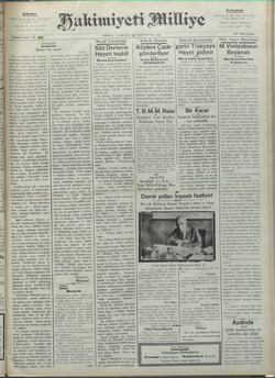 Hakimiyet-i Milliye Gazetesi 10 Ekim 1928 kapağı