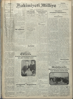 Hakimiyet-i Milliye Gazetesi 23 Ekim 1928 kapağı