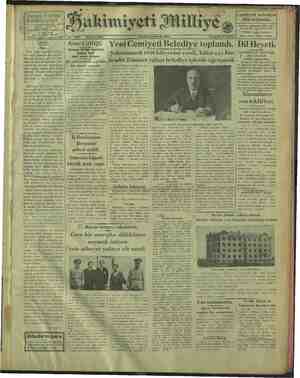 Hakimiyet-i Milliye Gazetesi 5 Mayıs 1929 kapağı
