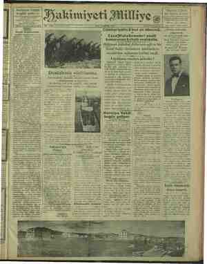 Hakimiyet-i Milliye Gazetesi 7 Mayıs 1929 kapağı