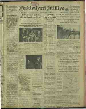 Hakimiyet-i Milliye Gazetesi 13 Mayıs 1929 kapağı
